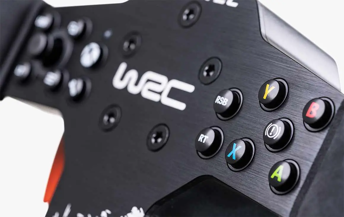 CSL Elite Steering Wheel WRC detalhe 4