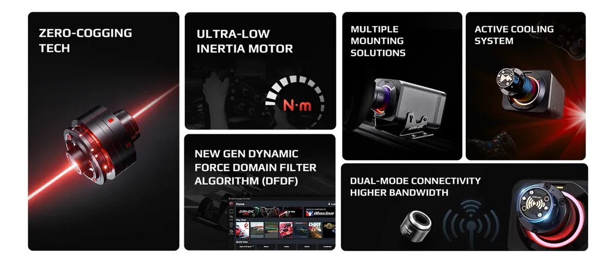Simagic Alpha EVO Pro 18 Nm detalhe 3