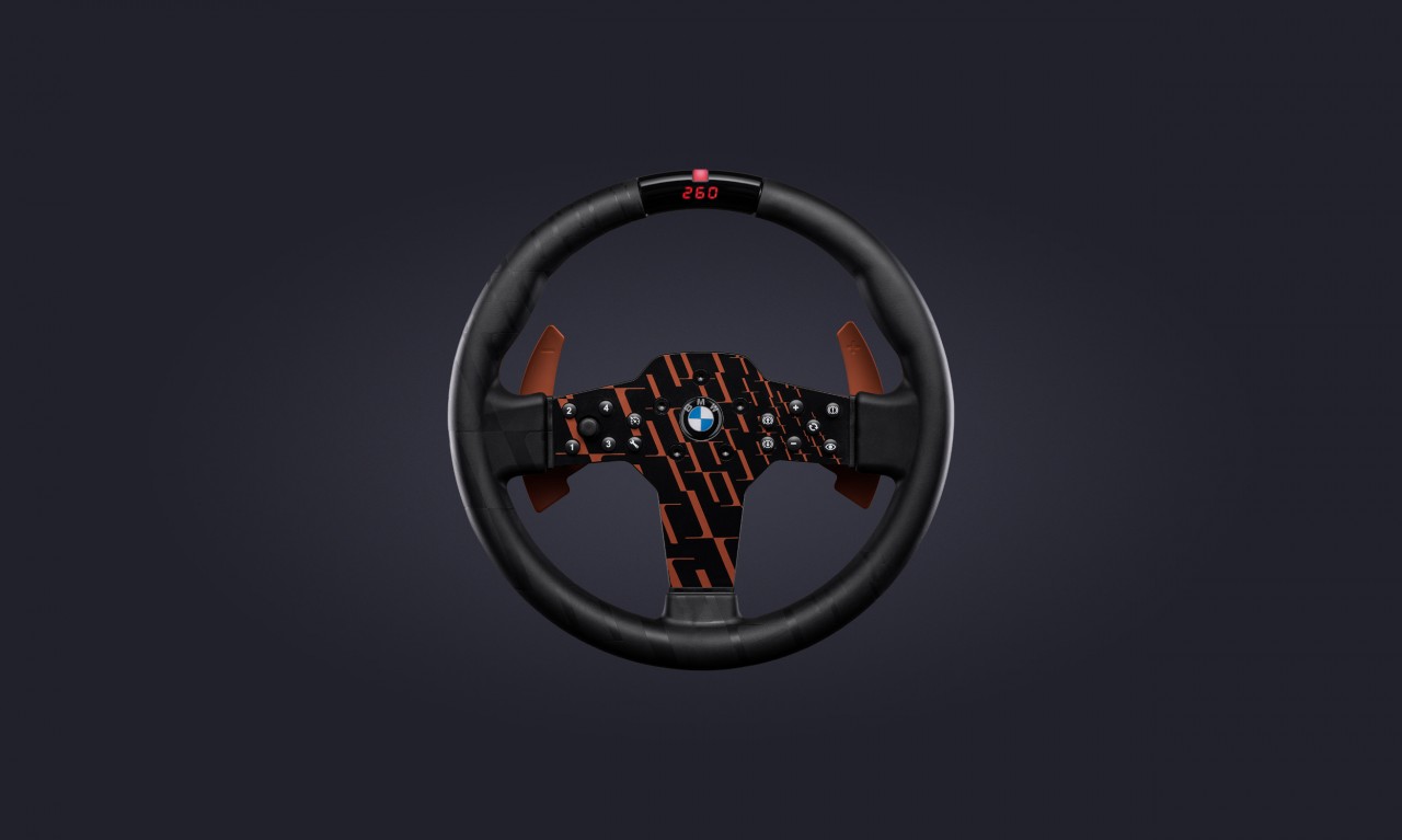 CSL Steering Wheel BMW detalhe 1
