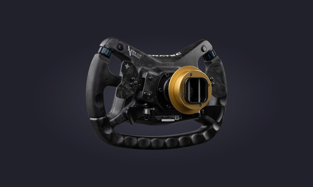 Podium Steering Wheel BMW M4 GT3 detalhe 2