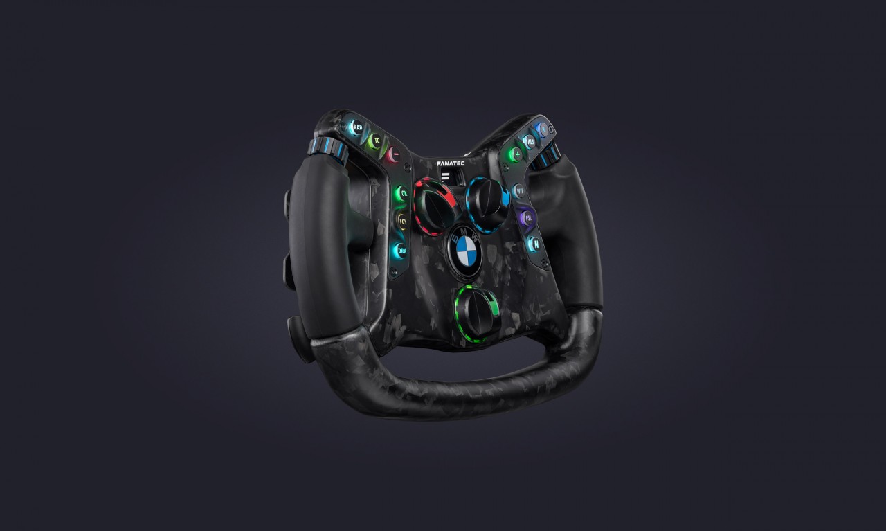 Podium Steering Wheel BMW M4 GT3 detalhe 1