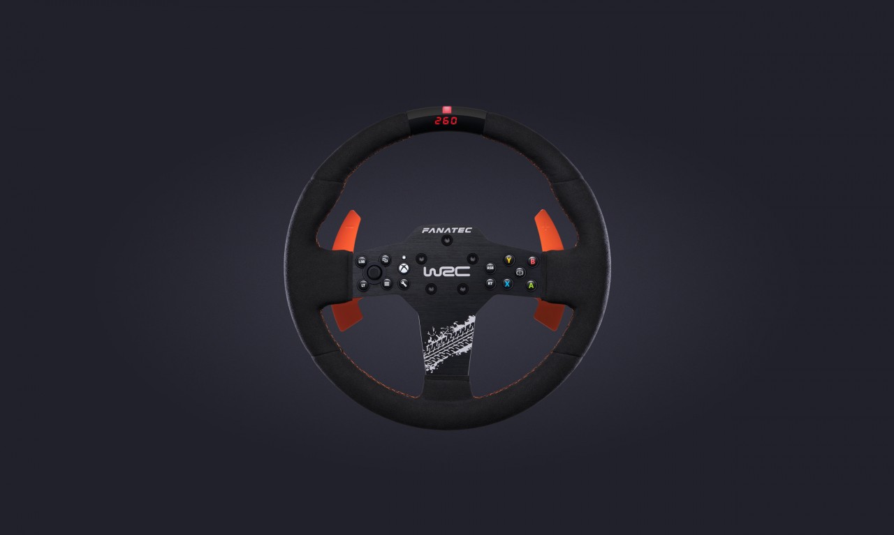 CSL Elite Steering Wheel WRC detalhe 1